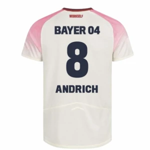 Maglia Calcio Bayer 04 Leverkusen 2025-26 Andrich #8 Trasferta Uomo