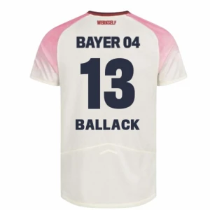 Maglia Calcio Bayer 04 Leverkusen 2025-26 Ballack #13 Trasferta Uomo