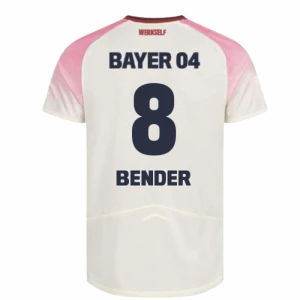 Maglia Calcio Bayer 04 Leverkusen 2025-26 Bender #8 Trasferta Uomo