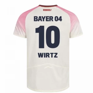 Maglia Calcio Bayer 04 Leverkusen 2025-26 Florian Wirtz #10 Trasferta Uomo