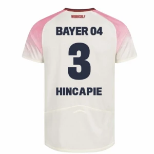 Maglia Calcio Bayer 04 Leverkusen 2025-26 Hincapie #3 Trasferta Uomo