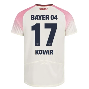 Maglia Calcio Bayer 04 Leverkusen 2025-26 Kovar #17 Trasferta Uomo