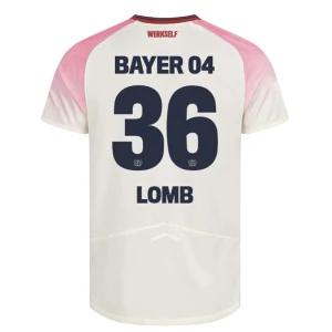 Maglia Calcio Bayer 04 Leverkusen 2025-26 Lomb #36 Trasferta Uomo