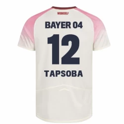 Maglia Calcio Bayer 04 Leverkusen 2025-26 Tapsoba #12 Trasferta Uomo