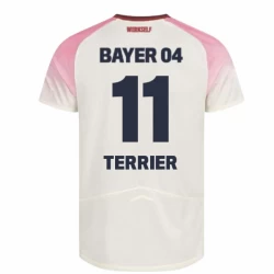 Maglia Calcio Bayer 04 Leverkusen 2025-26 Terrier #11 Trasferta Uomo