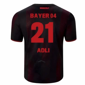 Maglia Calcio Bayer 04 Leverkusen Adli #21 2025-26 Prima Uomo