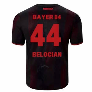 Maglia Calcio Bayer 04 Leverkusen Belocian #44 2025-26 Prima Uomo