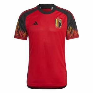 Maglia Calcio Belgio Mondiali 2022 Prima Uomo