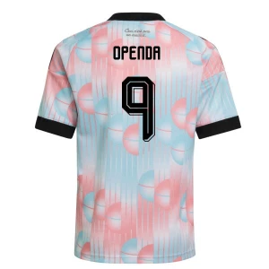 Maglia Calcio Belgio Openda #9 Mondiali 2026 Trasferta Uomo