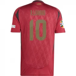 Maglia Calcio Belgio R. Lukaku #10 Europei 2024 Prima Uomo