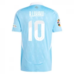Maglia Calcio Belgio R. Lukaku #10 Europei 2024 Trasferta Uomo