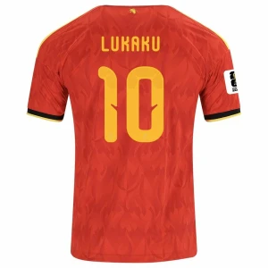 Maglia Calcio Belgio Romelu Lukaku #10 Mondiali 2026 Prima Uomo