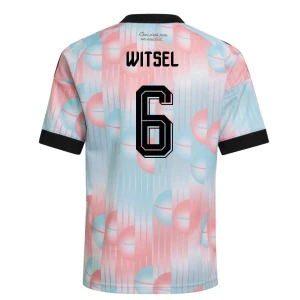 Maglia Calcio Belgio Witsel #6 Mondiali 2026 Trasferta Uomo