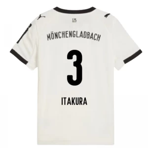 Maglia Calcio Borussia Mönchengladbach Itakura #3 2025-26 Prima Uomo