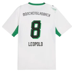 Maglia Calcio Borussia Mönchengladbach Leopold #8 2026-27 Prima Uomo
