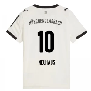 Maglia Calcio Borussia Mönchengladbach Neuhaus #10 2025-26 Prima Uomo