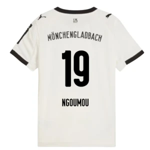 Maglia Calcio Borussia Mönchengladbach Ngoumou #19 2025-26 Prima Uomo