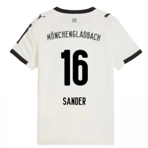Maglia Calcio Borussia Mönchengladbach Sander #16 2025-26 Prima Uomo