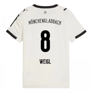 Maglia Calcio Borussia Mönchengladbach Weigl #8 2025-26 Prima Uomo