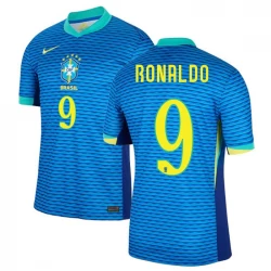 Maglia Calcio Brasile Cristiano Ronaldo #9 Copa America 2024 Trasferta Uomo