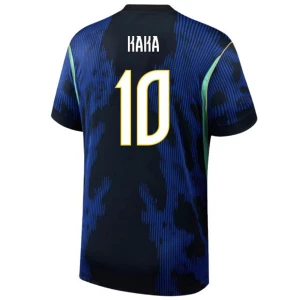 Maglia Calcio Brasile Kaka #10 Mondiali 2026 Trasferta Uomo