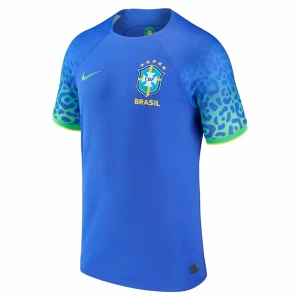 Maglia Calcio Brasile Mondiali 2022 Trasferta Uomo