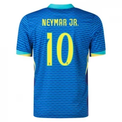 Maglia Calcio Brasile Neymar Jr #10 Copa America 2024 Trasferta Uomo