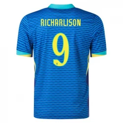 Maglia Calcio Brasile Richarlison #9 Copa America 2024 Trasferta Uomo