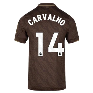 Maglia Calcio Brentford FC 2025-26 Carvalho #14 Trasferta Uomo