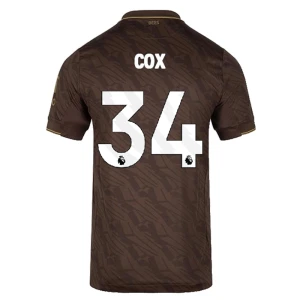 Maglia Calcio Brentford FC 2025-26 Cox #34 Trasferta Uomo