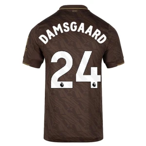 Maglia Calcio Brentford FC 2025-26 Damsgaard #24 Trasferta Uomo