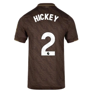 Maglia Calcio Brentford FC 2025-26 Hickey #2 Trasferta Uomo