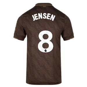 Maglia Calcio Brentford FC 2025-26 Jensen #8 Trasferta Uomo