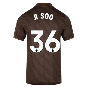 Maglia Calcio Brentford FC 2025-26 Ji Soo #36 Trasferta Uomo