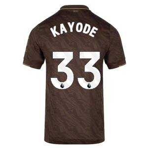 Maglia Calcio Brentford FC 2025-26 Kayode #33 Trasferta Uomo
