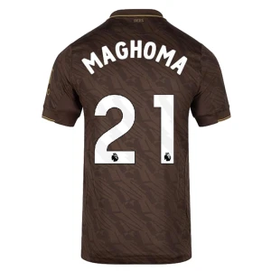 Maglia Calcio Brentford FC 2025-26 Maghoma #21 Trasferta Uomo