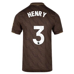 Maglia Calcio Brentford FC 2025-26 Thierry Henry #3 Trasferta Uomo