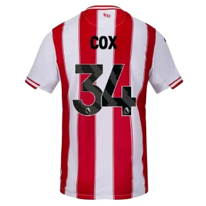 Maglia Calcio Brentford FC Cox #34 2025-26 Prima Uomo