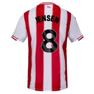 Maglia Calcio Brentford FC Jensen #8 2025-26 Prima Uomo