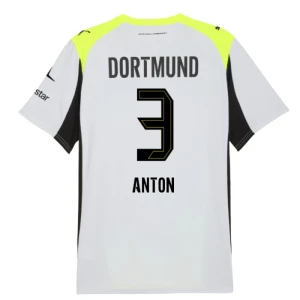 Maglia Calcio BVB Borussia Dortmund 2025-26 Anton #3 Trasferta Uomo
