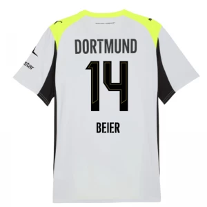 Maglia Calcio BVB Borussia Dortmund 2025-26 Beier #14 Trasferta Uomo