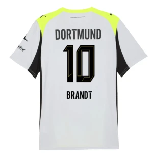 Maglia Calcio BVB Borussia Dortmund 2025-26 Brandt #10 Trasferta Uomo