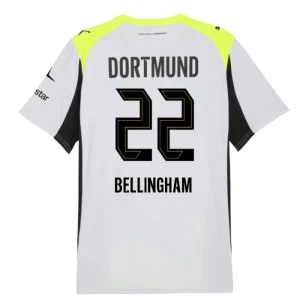 Maglia Calcio BVB Borussia Dortmund 2025-26 Jude Bellingham #22 Trasferta Uomo