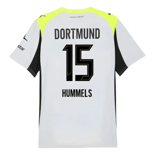 Maglia Calcio BVB Borussia Dortmund 2025-26 Mats Hummels #15 Trasferta Uomo