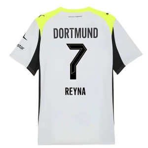 Maglia Calcio BVB Borussia Dortmund 2025-26 Reyna #7 Trasferta Uomo