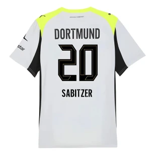Maglia Calcio BVB Borussia Dortmund 2025-26 Sabitzer #20 Trasferta Uomo