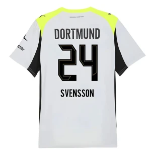 Maglia Calcio BVB Borussia Dortmund 2025-26 Svensson #24 Trasferta Uomo