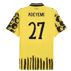 Maglia Calcio BVB Borussia Dortmund Adeyemi #27 2025-26 CWC Evonik Prima Uomo