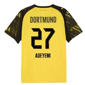 Maglia Calcio BVB Borussia Dortmund Adeyemi #27 2025-26 Prima Uomo