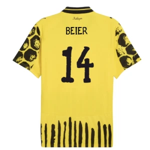 Maglia Calcio BVB Borussia Dortmund Beier #14 2025-26 CWC Evonik Prima Uomo